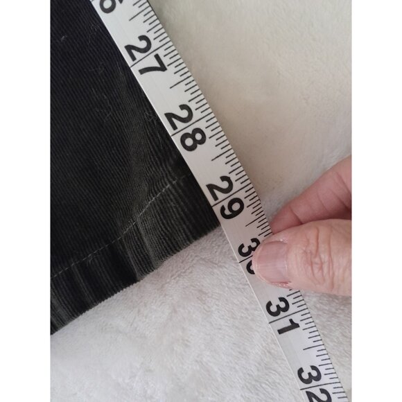 Mens Casual Retro Winter School Straight Leg Corduroy Pants 30x30 Brown - Picture 9 of 14